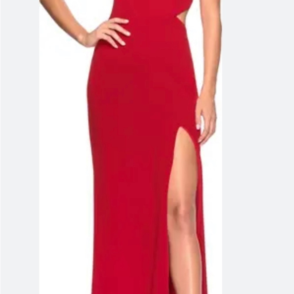 La femme Red Formal Dress Size 0